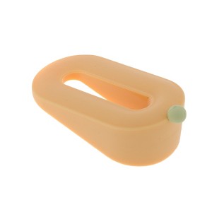 Unique Bargains Door Stop Donut Door Stopper Soft Plastic 3.94"x1.89"x1.38" 1 Pc - 1 of 4