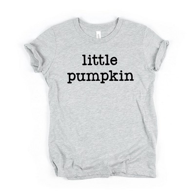 The Juniper Shop Little Pumpkin Typewriter Kids Short Sleeve Tee