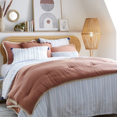 Boho Blue and Bronze Bedding Collection - Threshold™