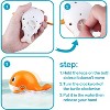 Bathtub Toy Set with Floating Molds, Stacking Cups and Magnetic Fishing Game for Toddlers - 4 of 4
