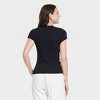 Women's Short Sleeve Ribbed 2pk Bundle T-Shirt - A New Day™ - 3 of 3