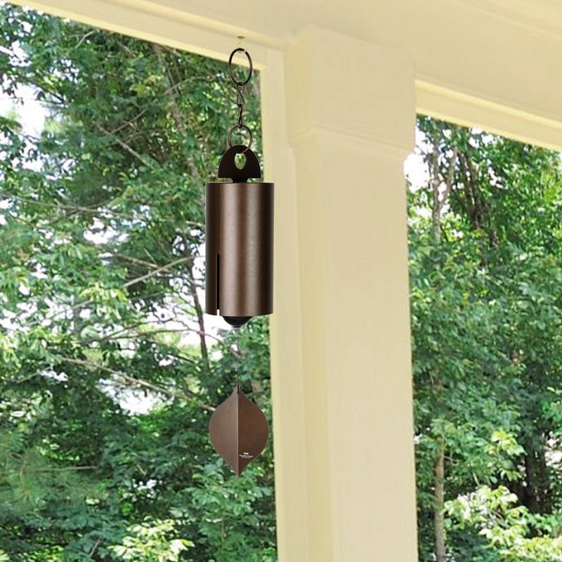 Woodstock Wind Chimes Signature Collection, Heroic Windbell, Large, 40" Wind Bell, Garden Decor, Patio and Outdoor Decor, 3 of 11