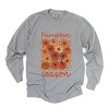 Simply Sage Market Pumpkin Season Floral Garment Dyed Long Sleeve - 2 of 4