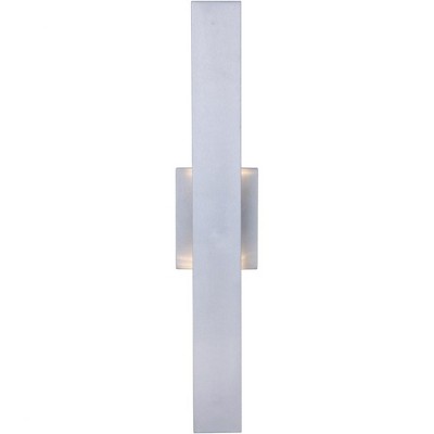 Brushed Aluminum Modern Dimmable LED Wall Sconce