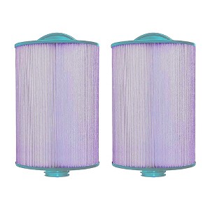 Hurricane 2 Pack HF6H940-01P Platinum Purple Pool and Spa Filter Cartridge Replacement for PWW50P3, Unicel 6CH-940, Filbur FC-0359 - 1 of 4