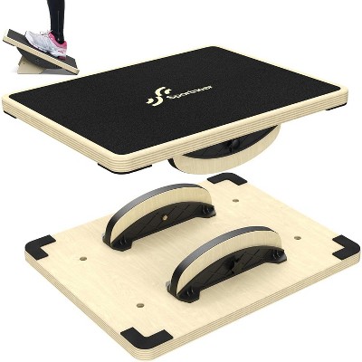 Sportneer 2-in-1 Balance Board – Adjustable Wobble & Slant Board