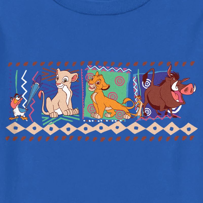 Lion King Friends Tribal Print T-Shirt, 2 of 4