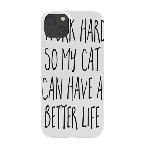 EnvyArt Cat Better Life Snap iPhone Case - Society6 - 1 of 1