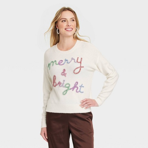 Target merry sweatshirt sale