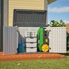 Lyngins Outdoor Storage Shed, All-Weather UV-Stabilized Outdoor Storage Box, Reinforced Double-Wall, Dual-Lock System, Patio Storage Box - 4 of 4