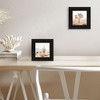 Americanflat 4x4 Picture Frame -- Gallery Style Frames Made of Engineered Wood - Square Frame for Tabletop and Wall Display - Black - 4 of 4