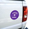 Northwestern State University Demons Automotive Car Window Locker Circle Bumper Sticker - 4 of 4