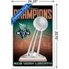 Trends International WNBA New York Liberty - 2024 WNBA Finals Team Logo Framed Wall Poster Prints - 3 of 4