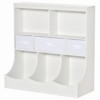 SKRAN Kids Bookcase, Toy Storage Organizer Cabinet, Children Display Bookshelf with Drawers for Toys, Clothes, Books - 4 of 4