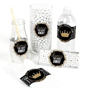 Big Dot of Happiness Prom - DIY Party Supplies - Prom Night Party DIY Wrapper Favors & Decorations - Set of 15 - 1 of 4