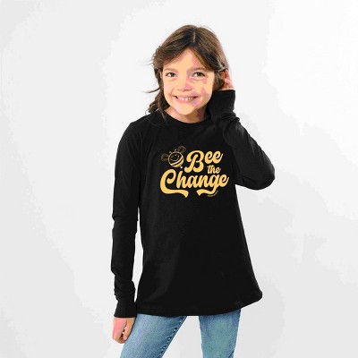 The Juniper Shop SmileyWorld Bee the Change Youth Long Sleeve Tee