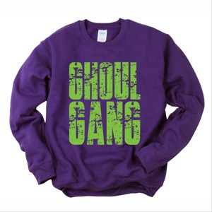 Ghoul Gang Block Distressed - Women's Graphic Sweatshirt - 1 of 4