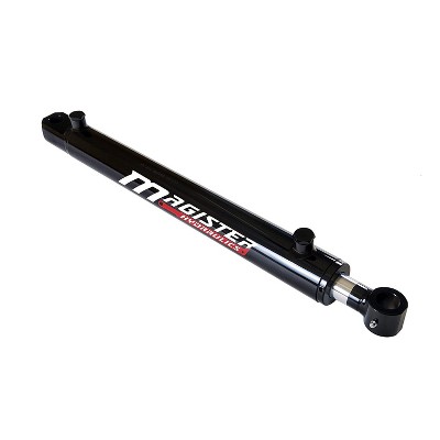Magister Hydraulics WTG 2.5x12 Welded Double Acting Stroke Tang Rod Hydraulic Cylinder, 2.5" Bore 12" Stroke with 1.5" Rod & 3500 PSI for Agriculture
