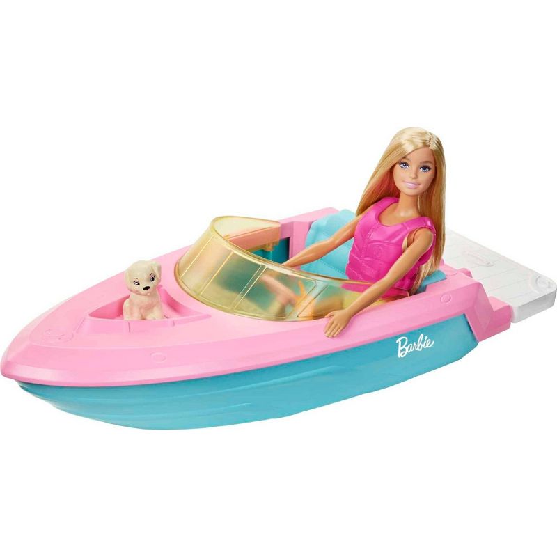 ​Barbie Doll &#38; Boat Playset, 4 of 9