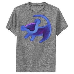 Boy's Lion King Painted Simba Performance Tee - 1 of 4