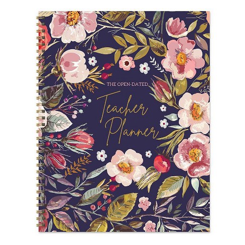 tf publishing undated planner lesson weekly teacher botanical floral plan target planners