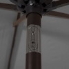 WestinTrends 9 Ft Outdoor Patio Market Table Umbrella with Square Concrete Base - 3 of 4