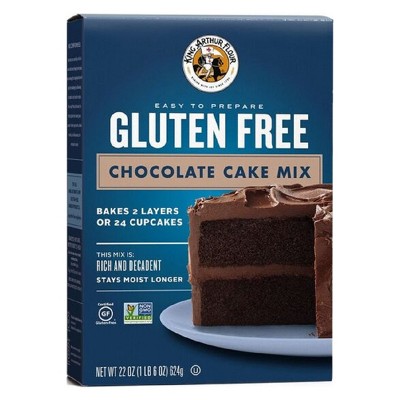 King Arthur Flour Gluten Free Chocolate Cake Mix - 22oz : Target