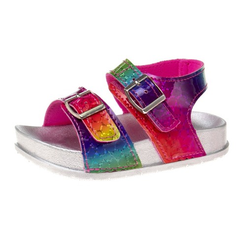  The Children's Place girls And Toddler Girls Slides With  Backstrap | Sandals