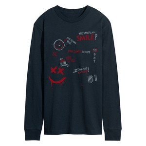 Men's - SMILE - You Can't Escape Long Sleeve Graphic T-Shirt - 1 of 4