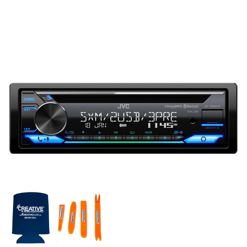 JVC KD-T925BTS CD Receiver Bluetooth USB Sirius XM Alexa 13-Band EQ, 4 of 8