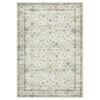 Rugs for Living Room Vintage Floral Print Area Rug Low Pile Non-Slip Distressed Indoor Carpet for Bedroom Dining Room Home Office - 3 of 4