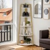 Hommoo 5-Tier Corner Shelf, 70" Tall Corner Ladder Shelf Small Bookshelf - 3 of 4