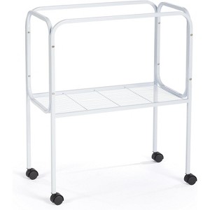 Prevue Pet Products 447 Bird Cage Stand for 26" x 14" Base Flight Cages, White - 1 of 4