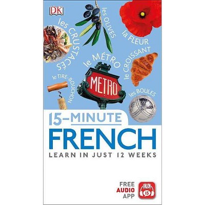  15-Minute French - (Paperback) 