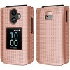 Nakedcellphone Combo for TCL Flip 3 Phone - Hard Case and Belt Clip Holster - 3 of 4