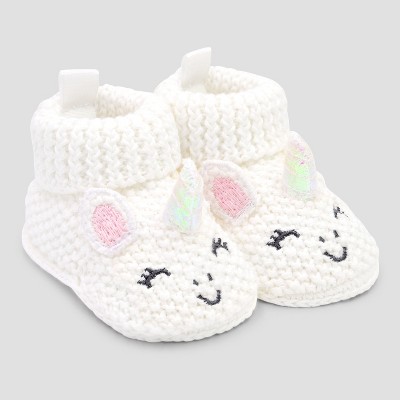 baby fur booties