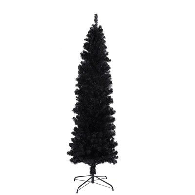 Gulches Green and White PreLit LED Flocked Hinged Artificial Spruce Christmas Tree with Multi-Color Lights and  Flashing Modes