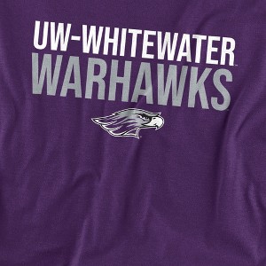Men's University of Wisconsin Whitewater Official Stacked T-Shirt Stacked - 1 of 4
