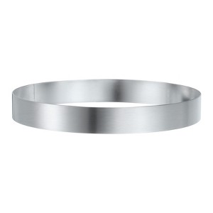 Unique Bargains Stainless Steel Seamless Nonstick Mirror Coating Round Cake Ring - 1 of 4