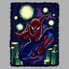 Boy's Marvel: Spider-Man Thwip Pose Starry Night T-Shirt - 2 of 3