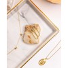 Benevolence LA Safety Pin Earrings for Women Pin Earring with Cubic Zirconia Hypoallergenic White Gold Plated Earrings - 3 of 4