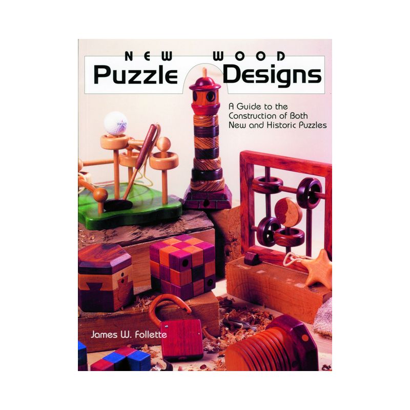 New Wood Puzzle Designs - by  James W Follette & M D Follette (Paperback), 1 of 2