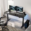 Gaming Standing Desk with RGB Lighting,65" W x 27.5" D x 29'' - 48.5" H - 3 of 4