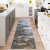 Washable Rug Modern Abstract Area Rug Soft Indoor Low Pile Floor Carpet for Living Room - 2 of 4