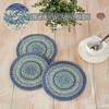 Jolie Jute Trivet 8 inch Diameter Set of 3 VHC Brands - 2 of 3