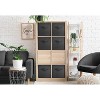 Sorbus 13 Inch Foldable Fabric Storage Cube Bin with Handles- for Organizing Home, Shelves, Nursery, Playroom, Closet and More - 3 of 4