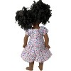 Doll Clothes Superstore Handmade Girls Size 8 Flower Dress with Matching 18-Inch Doll Outfit - 4 of 4