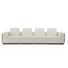 Straight Sectional Sofas 4-Seater with Modular Design, Larger Seats and Reversible Cushions - 4 of 4