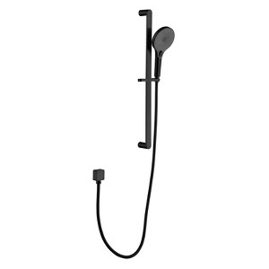 SEVOBAL Shower Faucets, Height Adjustable Handheld Shower System with Slide Bar and Extended Hose for Modern Bathroom, Black, 30"*7"*4.8" - 1 of 4