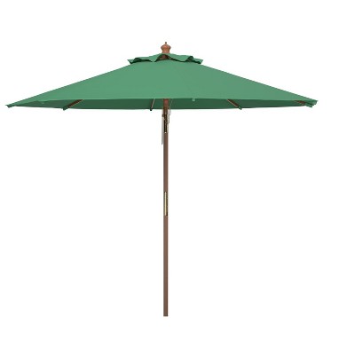 Cannes 9Ft Wooden Umbrella - PAT8009 - Safavieh